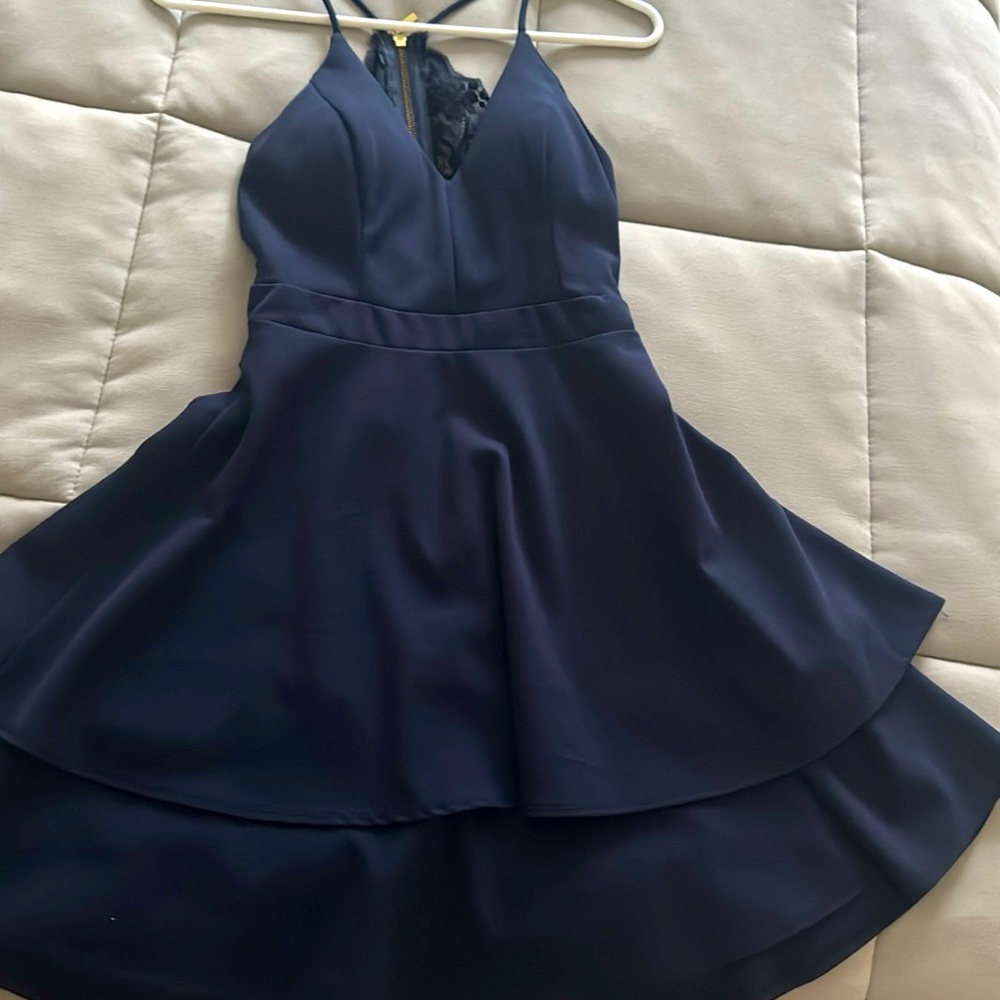 Camille La Vie mini dress
Navy blue